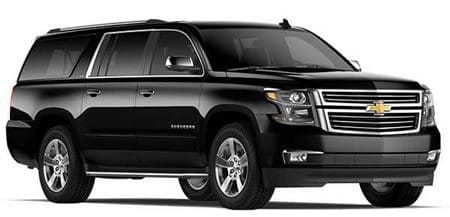 SUV de lujo Mercedes GLS 350 D, Chevrolet Suburban o Dodge Durango para transporte ejecutivo en Santiago.